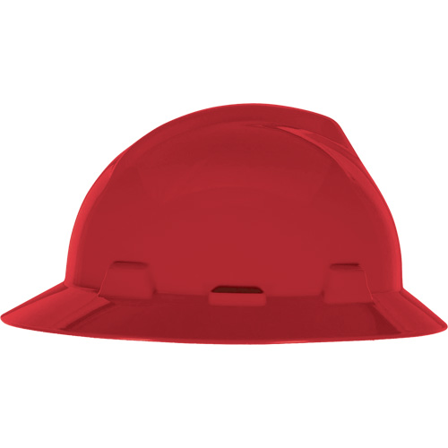 Casque de s&eacute;curit&eacute; &agrave; fente et bordure compl&egrave;te V-Gard, Suspension &agrave; douille, Non ventil&eacute; Chandler Sales