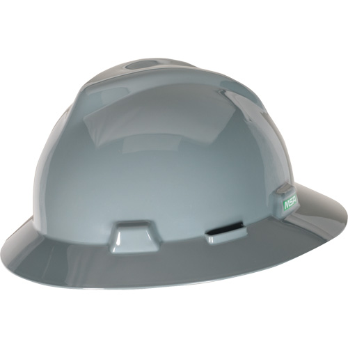 Casque de s&eacute;curit&eacute; &agrave; fente et bordure compl&egrave;te V-Gard, Suspension &agrave; douille, Non ventil&eacute; Chandler Sales