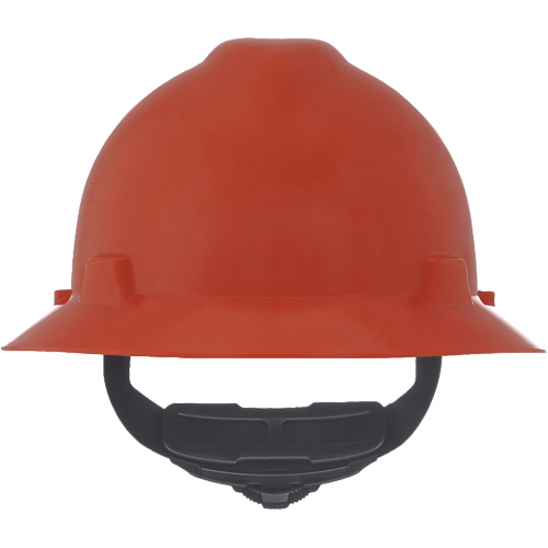 V-Gard&reg; Slotted Full-Brim Hardhat, Meets CSA Type 1, Ratchet Suspension, Non-Vented Chandler Sales