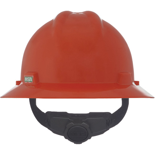 V-Gard&reg; Slotted Full-Brim Hardhat, Meets CSA Type 1, Ratchet Suspension, Non-Vented Chandler Sales