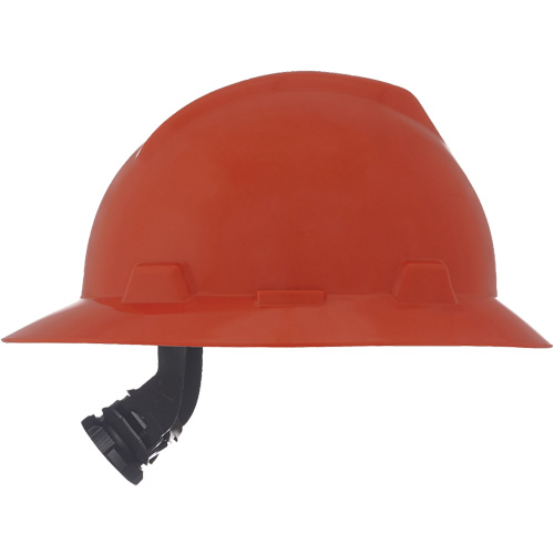 V-Gard&reg; Slotted Full-Brim Hardhat, Meets CSA Type 1, Ratchet Suspension, Non-Vented Chandler Sales