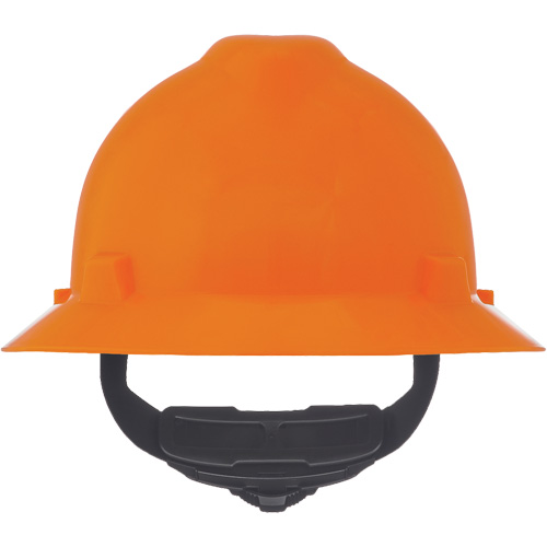 V-Gard&reg; Slotted Full-Brim Hardhat, Meets CSA Type 1, Ratchet Suspension, Non-Vented Chandler Sales