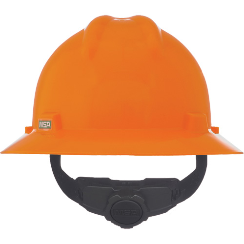 V-Gard&reg; Slotted Full-Brim Hardhat, Meets CSA Type 1, Ratchet Suspension, Non-Vented Chandler Sales
