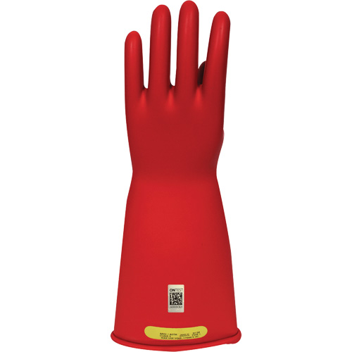 Gants en caoutchouc pour travaux &eacute;lectriques Arcguard, Taille 8, 10" lo Chandler Sales