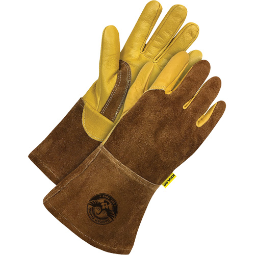 Welder's Gloves, Grain Cowhide, Size 2X-Large Chandler Sales