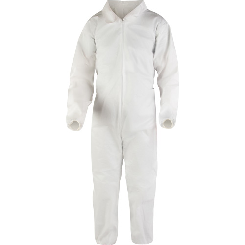 Premium Coveralls, Large, White, Microporous Chandler Sales