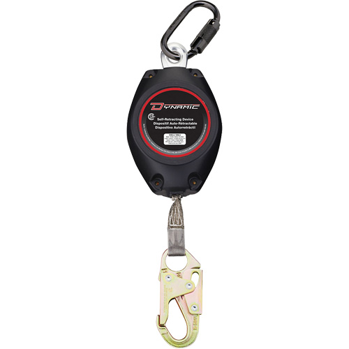 Dynamic Self-Retracting Lifeline, 20', Dyneema&reg;, Swivel Chandler Sales