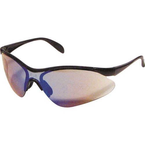 Lunettes de s&eacute;curit&eacute; Miranda, Lentille Miroir bleu, Anti-&eacute;gratignures, R&eacute;pond ou surpasse la norme CSA Z94.3 Chandler Sales