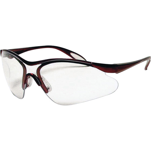 Miranda Safety Glasses, Clear Lens, Anti-Scratch, Meets/Exceeds CSA Z94.3 Chandler Sales
