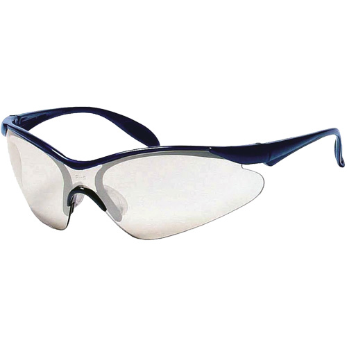 Miranda Safety Glasses, Blue Mirror Lens, Anti-Scratch, Meets/Exceeds CSA Z94.3 Chandler Sales