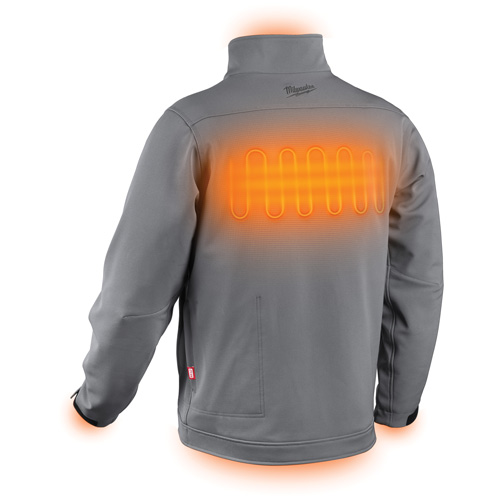 Veste chauffante M12 Toughshell, Hommes, 2T-Grand, Gris Chandler Sales