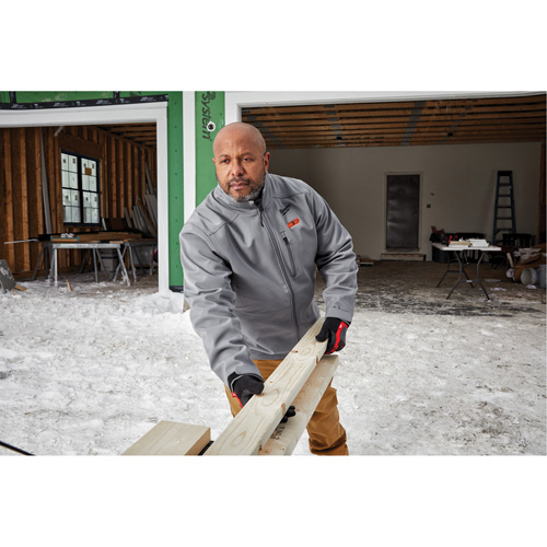 Veste chauffante M12 Toughshell, Hommes, 2T-Grand, Gris Chandler Sales