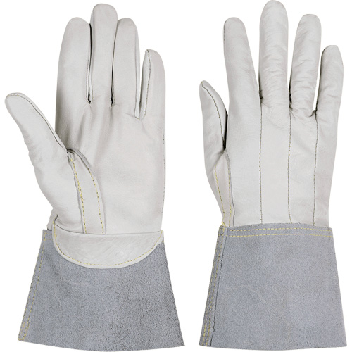 852 Ranpro&reg; FR White Stags TIG Gloves, Full Grain Calfskin, Size Small Chandler Sales