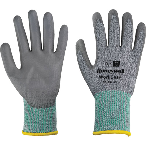 Gants de protection contre les coupures WorkEasy, Taille 6/T-petit, Calibre 13, Rev&ecirc;tement Polyur&eacute;thane, Enveloppe en PEHP/Fibre de verre, ASTM ANSI niveau A3/EN 388 niveau C Chandler Sales