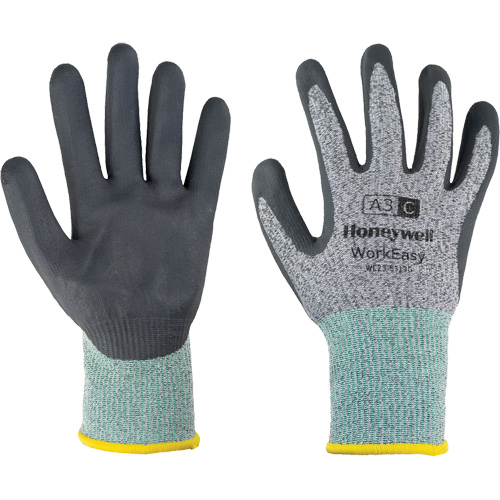 Gants de protection contre les coupures WorkEasy, Taille 6/T-petit, Calibre 13, Rev&ecirc;tement Mousse de nitrile, Enveloppe en PEHP/Fibre de verre, ASTM ANSI niveau A3/EN 388 niveau C Chandler Sales