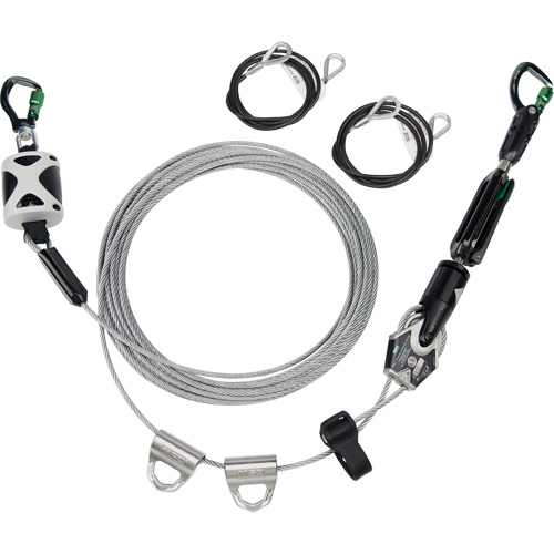 Temporary Horizontal Lifeline, Galvanized Cable Chandler Sales