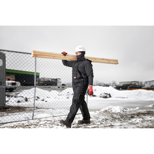 GridIron Short Length Zip-To-Thigh Bib Overall, Men's, 2X-Large, Black Chandler Sales