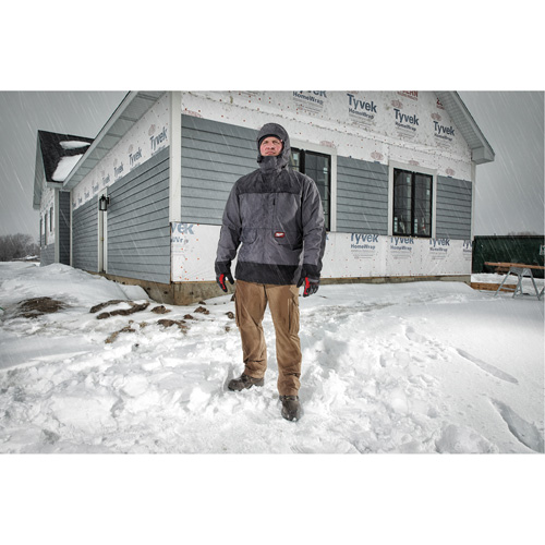 Blouson imperm&eacute;able Hydrobreak, Hommes, T-Grand, Gris Chandler Sales