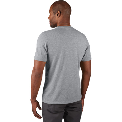 T-shirt de travail hybride, Hommes, Petit, Gris Chandler Sales