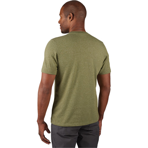 T-shirt de travail hybride, Hommes, Petit, Vert Chandler Sales