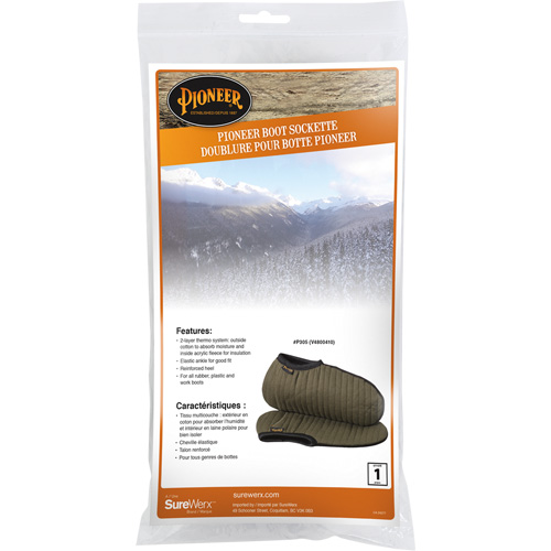 P305 Doublures de bottes, Unisexe, 36, Vert, Coton Chandler Sales