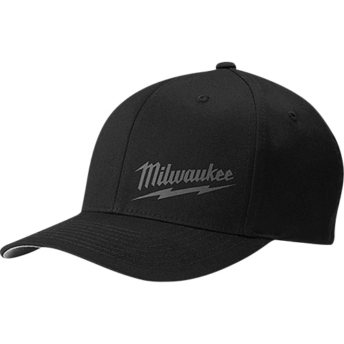 Flexfit&reg; Fitted Hat - Large/X-Large, Black, Poly-Cotton Chandler Sales