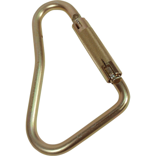 Offset D-Shaped Carabiner, Steel, 5000 lbs Capacity Chandler Sales
