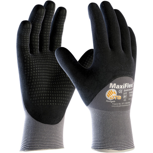 Gants compatibles avec les &eacute;crans tactiles ATG MaxiFlex Endurance, T-Grand, R&ecirc;vetement Nitrile, Calibre 15, Enveloppe en Nylon Chandler Sales