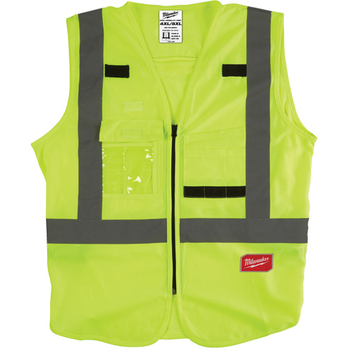Safety Vest, High Visibility Lime-Yellow, Medium/Small Chandler Sales