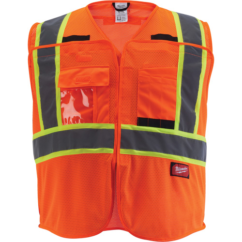 Flagman Safety Vest, High Visibility Orange, Medium/Small Chandler Sales