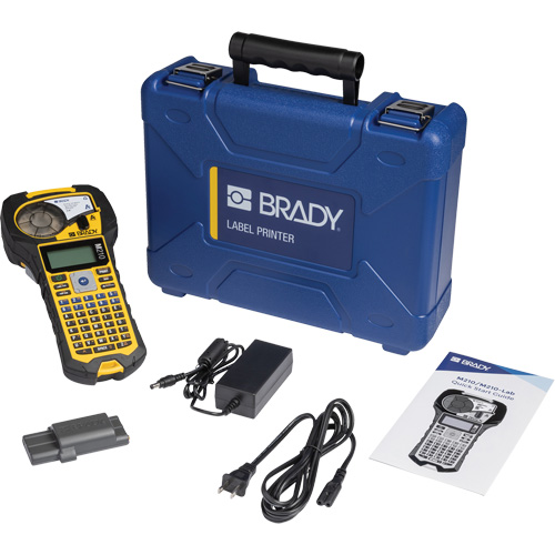 M210 Handheld Label Maker with Accessory Kit, 0.75" Tape Chandler Sales