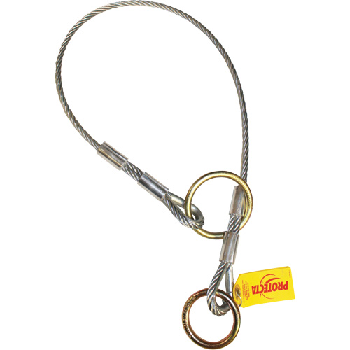 Adaptateur pour c&acirc;ble &agrave; deux anneaux, Fixation universelle, Usage Temporaire Chandler Sales