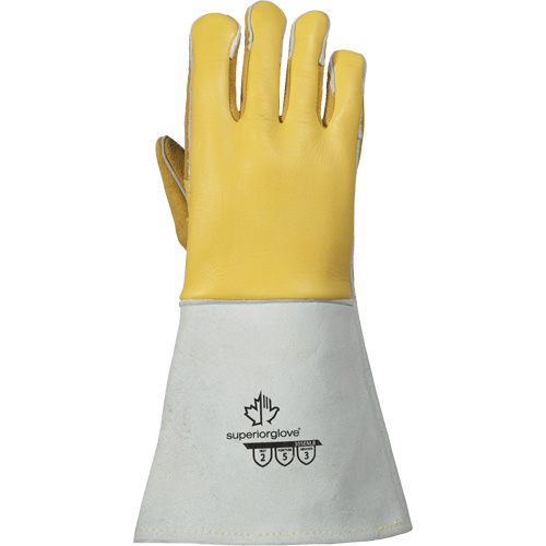 TIG Welding Gloves, Grain Elkhide, Size Small Chandler Sales