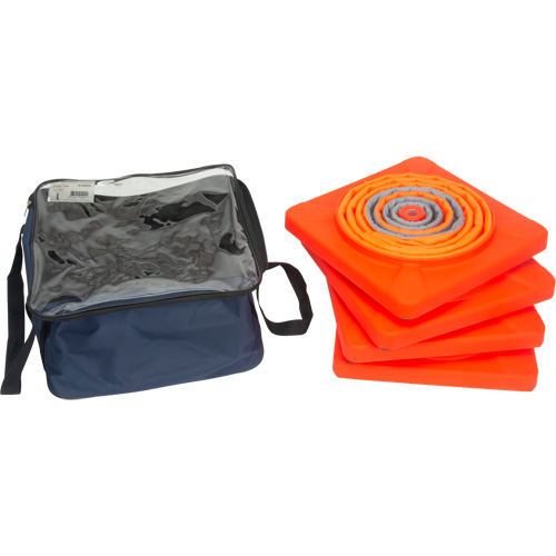 C&ocirc;ne de signalisation repliable, 28" h, Orange Chandler Sales