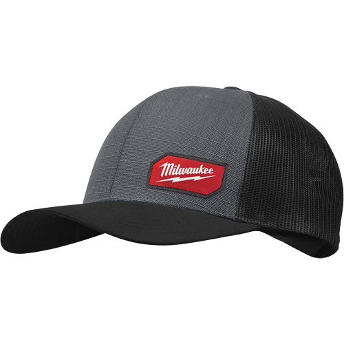 Gridiron Snapback Trucker Hat, Grey, Nylon/Poly-Cotton Chandler Sales