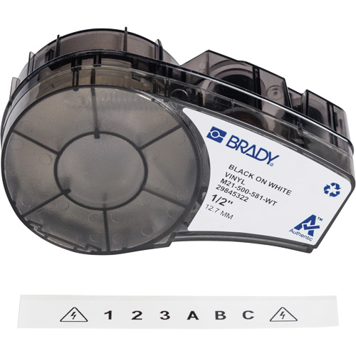 Repositionable Multi-Purpose Labels with Ribbon, Black Chandler Sales