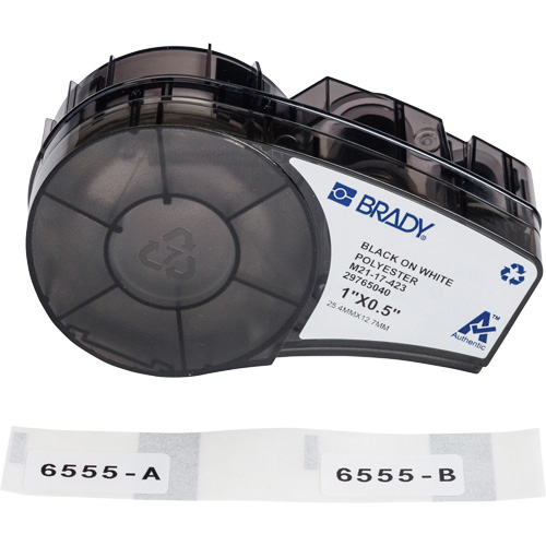 Harsh Environment Multi-Purpose Labels with Ribbon, Black Chandler Sales