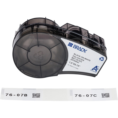 Harsh Environment Multi-Purpose Labels with Ribbon, Black Chandler Sales