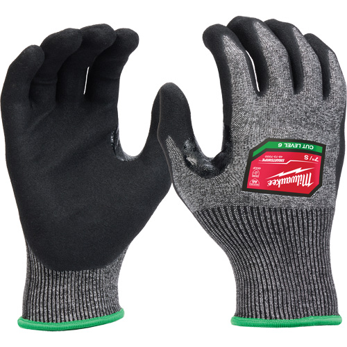 High-Dexterity Dipped Gloves, Size Small, 18 Gauge, Nitrile Coated, Polyethylene Shell, ASTM ANSI Level A6/EN 388 Level F Chandler Sales