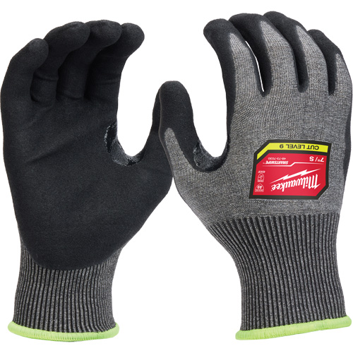 High-Dexterity Dipped Gloves, Size Small, 18 Gauge, Nitrile Coated, Nylon/Polyethylene/Tungsten Shell, ASTM ANSI Level A9/EN 388 Level F Chandler Sales