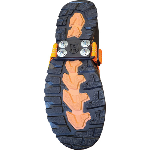 Crampon &agrave; glace anti&eacute;tincelles Midcleat, Acier au carbone, Traction Crampon, Taille unique Chandler Sales