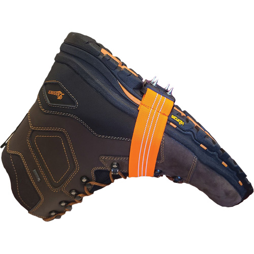 Crampon &agrave; glace anti&eacute;tincelles Midcleat, Acier au carbone, Traction Crampon, Taille unique Chandler Sales