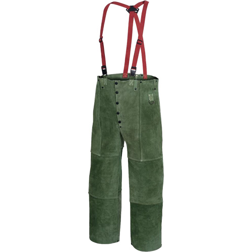 WP 100 Pantalon avec taille &eacute;lastique pour soudeur, Petit, Vert Chandler Sales