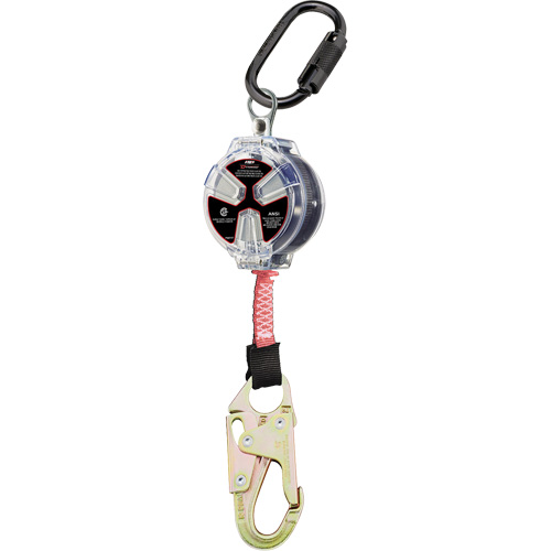 Dynamic Small Snap Hook Self-Retracting Lifeline, 6', Polyester, Swivel Chandler Sales
