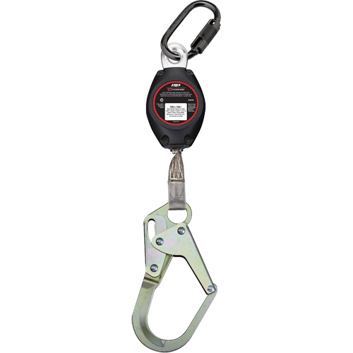 Dynamic Medium Snap Hook Self-Retracting Lifeline, 7', Polyester, Swivel Chandler Sales