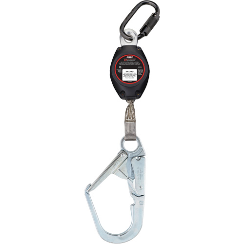 Dynamic Large Snap Hook Self-Retracting Lifeline, 7', Polyester, Swivel Chandler Sales