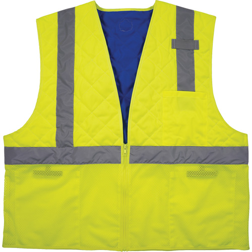 Veste de s&eacute;curit&eacute; refroidissante Chill-Its 6668, Petit, Jaune lime haute visibilit&eacute; Chandler Sales
