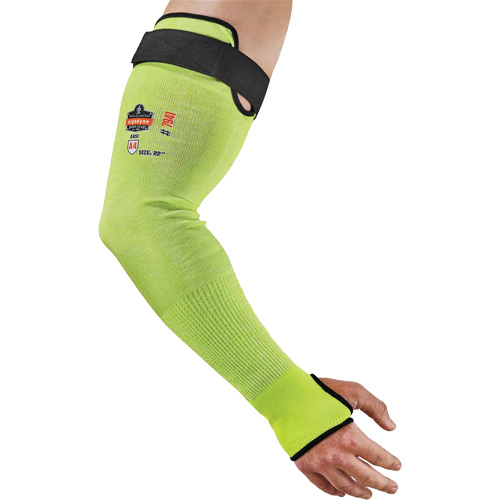 Manche de protection contre la coupe ProFlex 7941-PR, TenaLux, 22", ASTM ANSI niveau A4/EN 388 niveau D, Lime haute visibilit&eacute; Chandler Sales