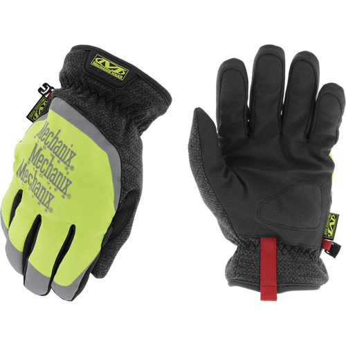 Coldwork Hi-Viz Fastfit&reg; Winter Work Gloves, Size 8, ASTM ANSI Level A5 Chandler Sales