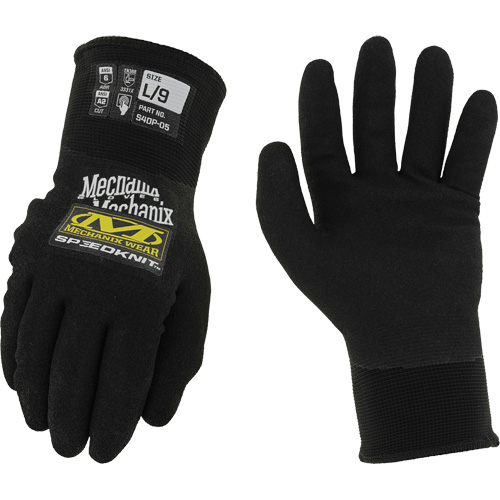 Gants thermiques Speedknit Thermal, Taille 8, Calibre 15, Rev&ecirc;tement Nitrile, Enveloppe en Nylon, ASTM ANSI niveau A2 Chandler Sales